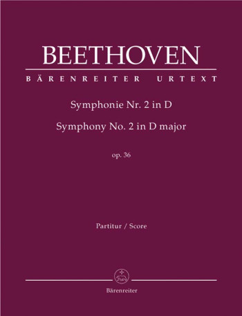 Beethoven: Symphony: No 2: D Major: Op36: Score