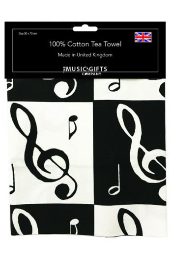 Tea Towel - Music Notes