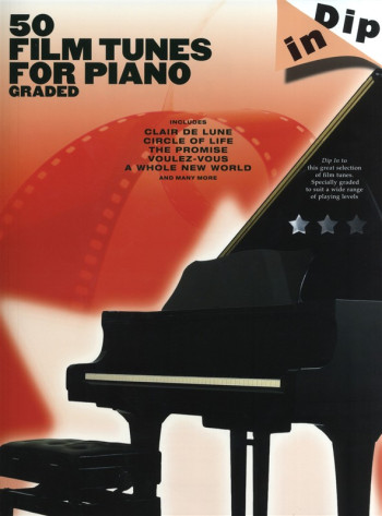 50 Film Tunes - Graded Piano Solos - Piano (dip In)
