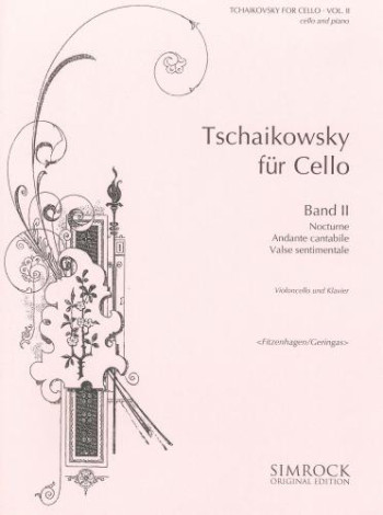 Tchaikovsky For Cello: Vol.2