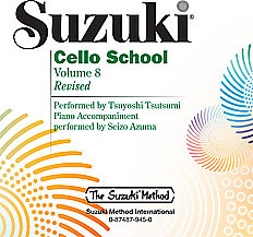 Suzuki Cello School Vol.8 CD Only  (International Edition)