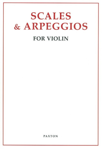 Scales & Arpeggios Violin