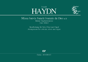 Missa Brevis Sancti Joannis De Deo: B Major: Organ