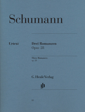 Three Romances Op 28: Piano  (Henle)