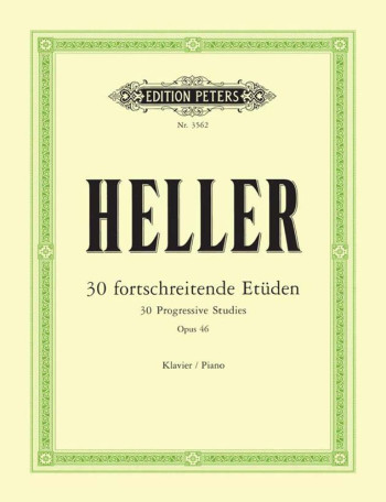 30 Progressive Studies: Op46: Piano (Peters)