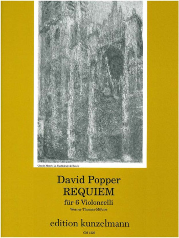 Requiem: 6 Cellos: Parts (Arr Thomas Mifune)