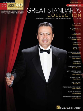 Pro Vocal: Great Standards Collection: Vol 52