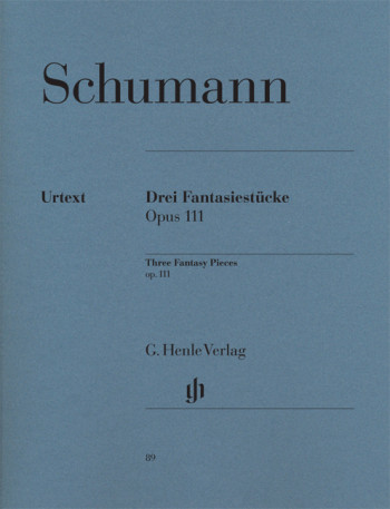 Three Fantasy Pieces Op.111 Piano Solo (Henle)