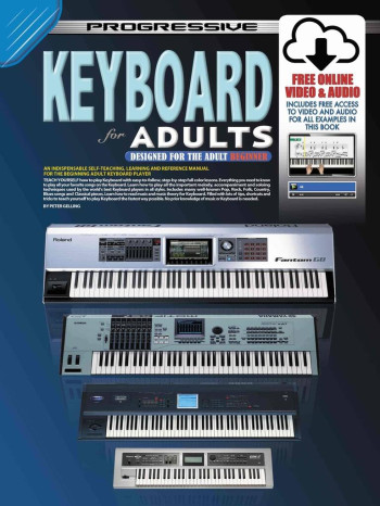 Progressive Keyboard Method For Adults: Book & Audio