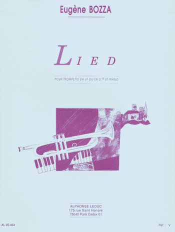 Lied: Trumpet & Piano (Leduc )