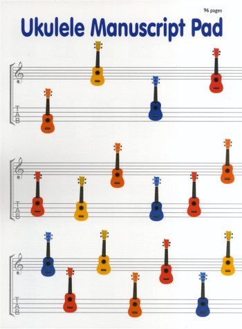 Ukulele Manuscript Pad