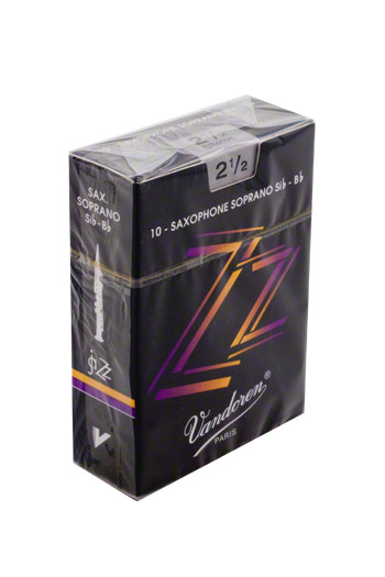 Vandoren ZZ Soprano Saxophone Reeds (10 Pack)