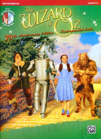 The Wizard Of Oz Instrumental Solos For Alto Saxophone: Bk&CD