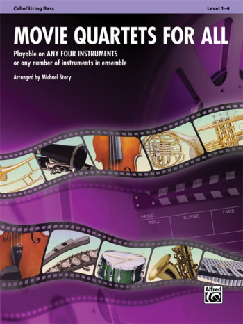 Movie Quartets For All: Cello
