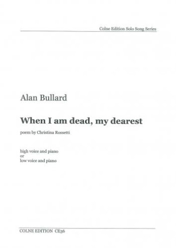 When I Am Dead My Dearest