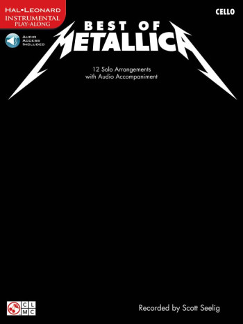 Best Of Metallica: Cello  Part And CD: Book & Audio