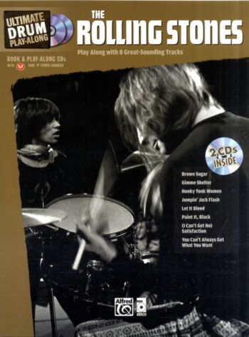 Ultimate Drum Play Along: Rolling Stones: Drum: Book And Cd
