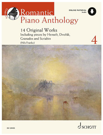 Romantic Piano Anthology Vol.4: 14 Original Works: Book & Audio