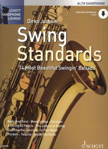 Schott Saxophone Lounge: Swing Standards: Alto Saxophone: Book And Audio