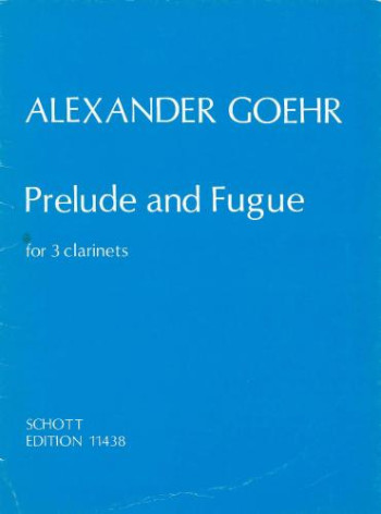 Prelude And Fugue: 3 Clarinets