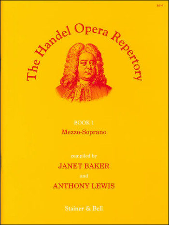 Handel Opera Repertory. Book 1. Mezzo-Soprano