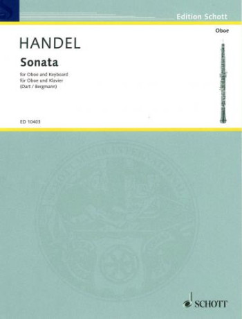 Sonata: Bb Major: Oboe And Piano (Schott)