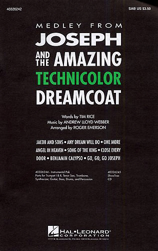 Joseph And The Amazing Technicolor Dreamcoat Medley: Vocal: SAB