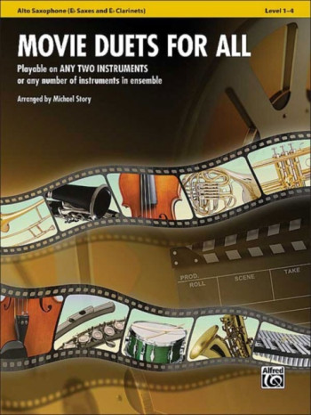 Movie Duets For All: Clarinet: Level 1-4: (Arr Story)