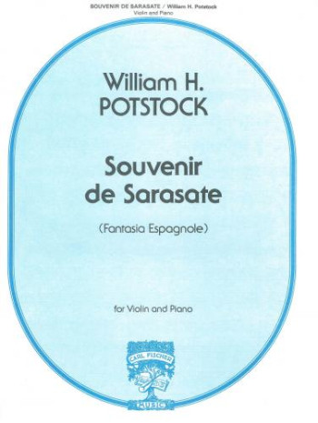 Souvinir De Sarasate Op.15: Violin And Piano (Carl Fischer)