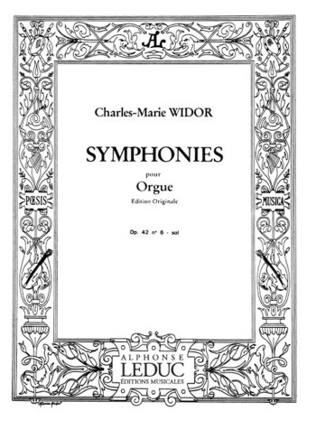 Symphony No.6 OP.42/2: Organ (Hamelle)
