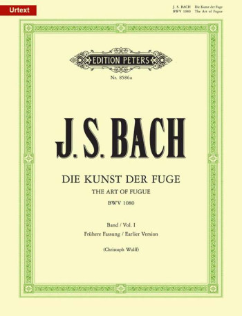 Art Of Fugue Bwv1080: Piano (Version Of Autograph Score) (Wolff) (Peters)