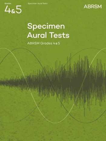ABRSM Specimen Aural Tests Grade 4-5