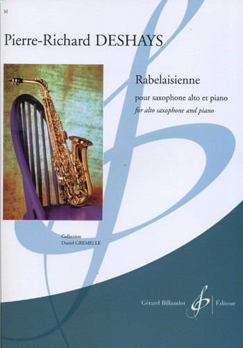 Rabelaisienne: Alto Sax And Piano