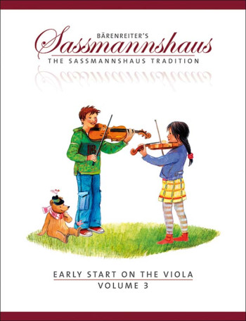 The Sassmannshaus Tradition. Early Start On The Viola, Volume 3