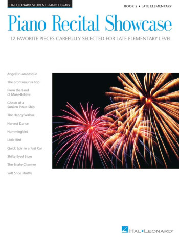 Piano Recital Showcase: Book 2:  Hal Leonard Student Piano