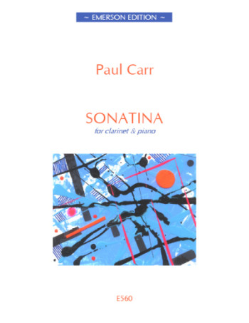 Sonatina: Clarinet And Piano (Emerson)