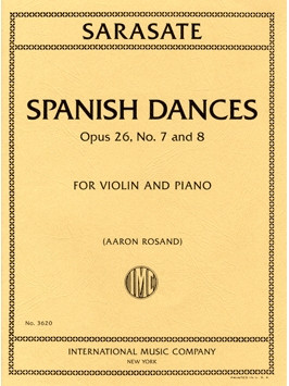 Spanish Dances: Op26: No7&8: Violin & Piano
