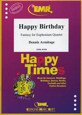 Happy Birthday: Fantasy: Euphonium Quartet