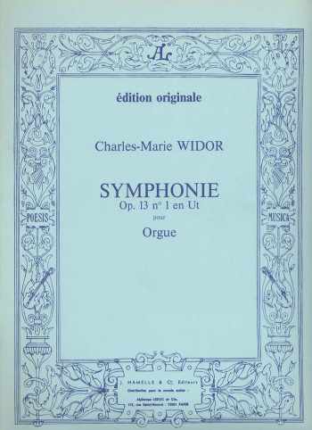 Symphony Op.13/1: Organ (Leduc)