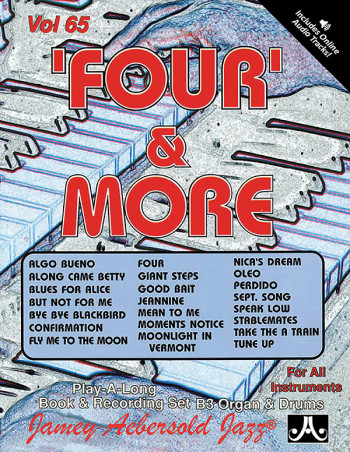 Aebersold Vol. 65: Four And More: Book & Audio