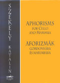 Aphorisms: Cello And Marimba