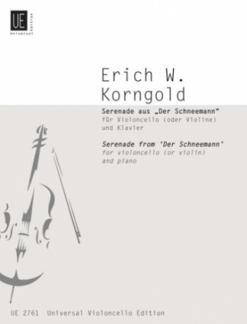 Serenade From The Snowman: Cello And Piano (Universal)