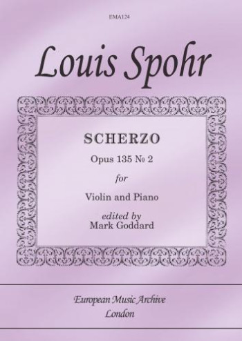 Scherzo: Op135: No2: Violin & Piano