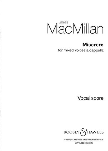 Miserere: Mixed Voices A Capella