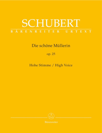 Die Schone Mullerin: High Voice: Vocal And Piano (Barenreiter)