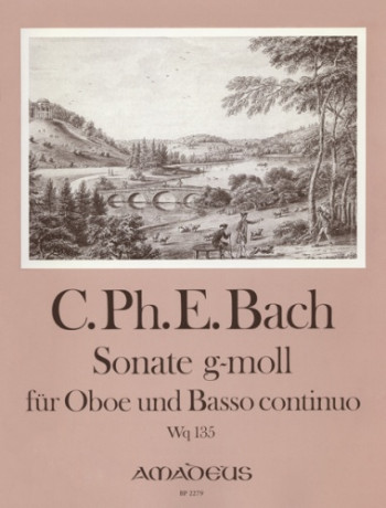 Sonata: G Minor Wq135: Oboe & Piano
