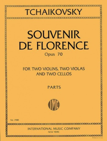Souvenir De Florence: String Sextet: Op70: Parts Only