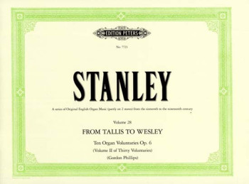 Ten Organ Voluntaries Op.6: Organ (Peters)
