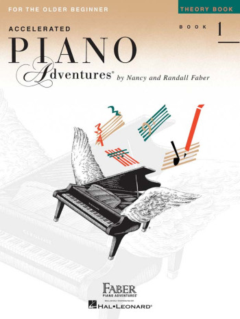 Accelerated Piano Adventures For The Older Beginner - Theory Book 1
