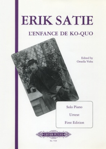 Satie: LEnfance De Ko-Quo: Piano (Peters)